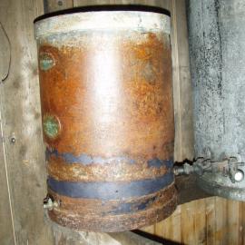 Carbide tank, Scott's 'Terra Nova' Hut