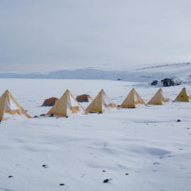 Field camp at Cape Evans 