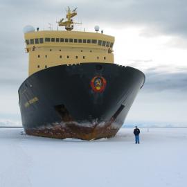 2003 K440 aboard 'Kapitan Khlebnikov' - Michael Morrison and ship