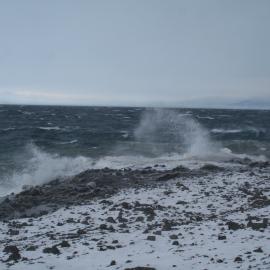 2013-14 Stormy seas at Scott Base (004)