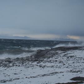 2013-14 Stormy seas at Scott Base (006)