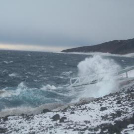 2013-14 Stormy seas at Scott Base (009)