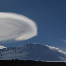 2013-14 Clouds over Mount Erebus
