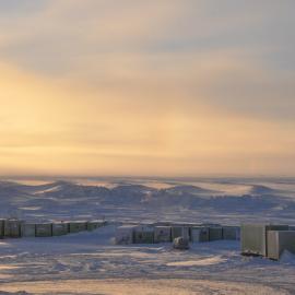 2013-14 Containers and wannigans in storage, Scott Base
