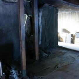 2013-14 Location image, removed artefacts, Scott's 'Discovery' hut, Hut Point (006)
