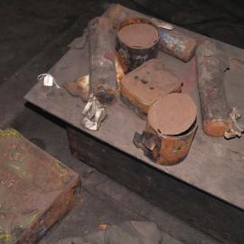 2013-14 Location image, Venesta cases, Scott's 'Discovery' hut, Hut Point (014)