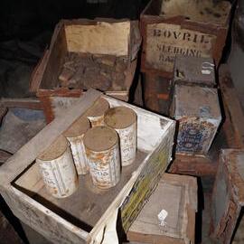 2013-14 Location image, Venesta cases, Scott's 'Discovery' hut, Hut Point (019)