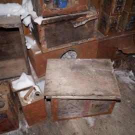 2013-14 Location image, artefacts, Scott's 'Discovery' hut, Hut Point