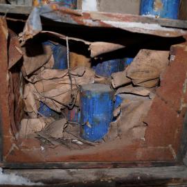 2013-14 Location image, artefacts, Scott's 'Discovery' hut, Hut Point