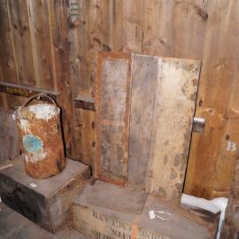 2013-14 Location image, artefacts, Scott's 'Discovery' hut, Hut Point
