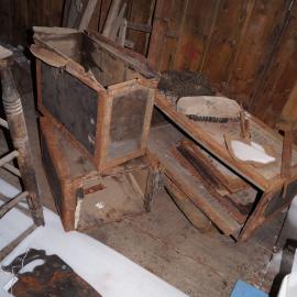 2013-14 Location image, artefacts, Scott's 'Discovery' hut, Hut Point