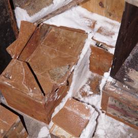 2013-14 Location image, artefacts, Scott's 'Discovery' hut, Hut Point