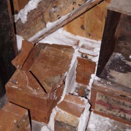2013-14 Location image, artefacts, Scott's 'Discovery' hut, Hut Point