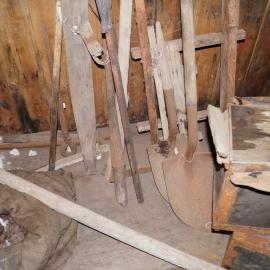 2013-14 Location image, artefacts, Scott's 'Discovery' hut, Hut Point