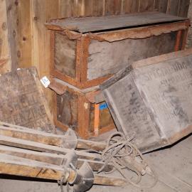2013-14 Location image, artefacts, Scott's 'Discovery' hut, Hut Point