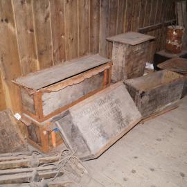 2013-14 Location image, artefacts, Scott's 'Discovery' hut, Hut Point