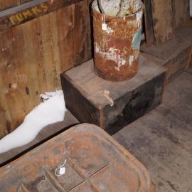 2013-14 Location image, artefacts, Scott's 'Discovery' hut, Hut Point