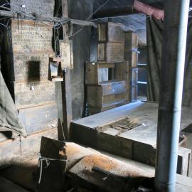 2013-14 Location image, blubber stove, Scott's 'Discovery' hut, Hut Point