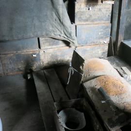 2013-14 Location image, blubber stove, Scott's 'Discovery' hut, Hut Point