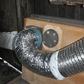 2013-14 Wall drying apparatus inside Scott's 'Discovery' hut, Hut Point (002)