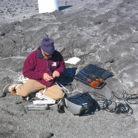 2006 Al Fastier working at Cape Royds