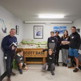 2022 Young Inspiring Explorers visit the Antarctica New Zealand offices (005)
