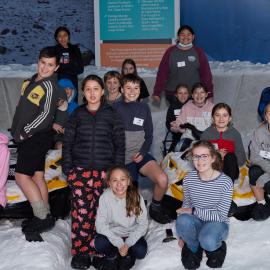 2022 Young Inspiring Explorers experience the Storm Dome at the International Antarctic Centre (006)