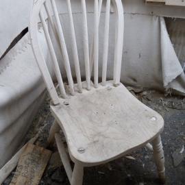 2010-11 Chair inside the Magnetic hut, Cape Evans