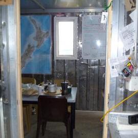 2010-11 Mess area in the Cape Evans field camp