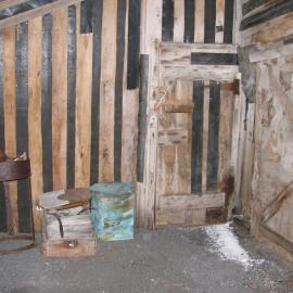 2010-11 Door in the Annex inside Scott's 'Terra Nova' hut