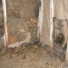 2010-11 Insulation inside the Stables, Cape Evans
