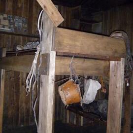 2010-11 Oates' bunk reconstructed inside Scott's 'Terra Nova' hut