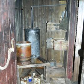 2012 Scott's 'Terra Nova' hut, interior, Cold Porch