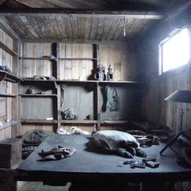 2012 Scott's 'Terra Nova' hut interior, Scott's Cubicle (003)