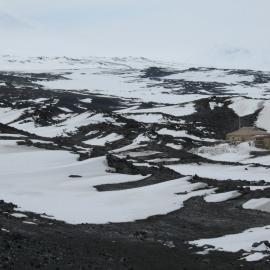 Northwest elevation of Shackleton's 'Nimrod' hut (001)