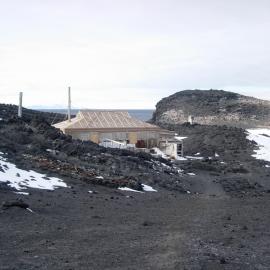 North elevation of Shackleton's 'Nimrod' hut