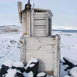 Stevenson screen at Cape Royds