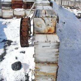 Garage on north side of Shackleton's 'Nimrod' hut 