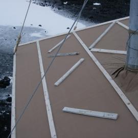 Roof detail, Shackleton's 'Nimrod' hut (004)
