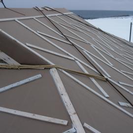 Roof detail, Shackleton's 'Nimrod' hut (005)