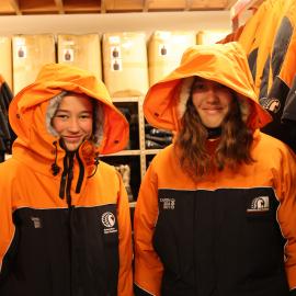 Young Inspiring Explorers Zara and Mackenzie 