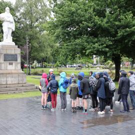 Young Inspiring Explorers™ and Robert Falcon Scott monument