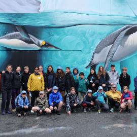 Young Inspiring Explorers™ at Penguin Mural (001)