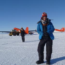 2015-16 Lizzie Meek at airfield