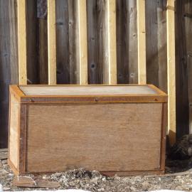 2010-11 Contemporary timber box at Cape Royds
