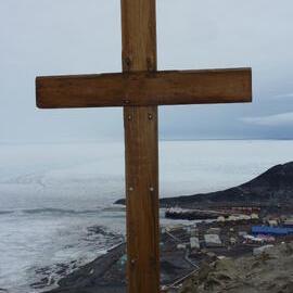 2010-11 Monitoring image of Observation Hill Cross, Observation Hill (017)