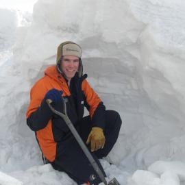 2010-11 Jamie Clarke during Antarctic field training