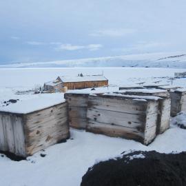 2010-11 Timber boxes South-West of Scott's 'Terra Nova' hut
