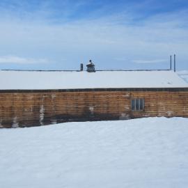 2010-11 South wall of Scott's 'Terra Nova' hut, Cape Evans