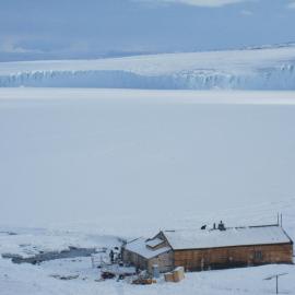 2010-11 Scott's 'Terra Nova' hut and the Barne Glacier